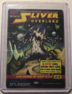 Sliver Overlord (Showcase) Special Guests Regular Near Mint MTG - Image 1