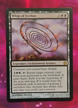 Whip of Erebos - Theros - LP, Lightly Played. MTG Magic the Gathering - Image 1