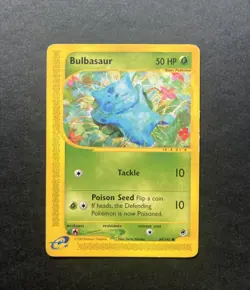 Pokemon TCG Bulbasaur Expedition Regular Common LP/MP E Reader Vintage 94/165 - Image 1