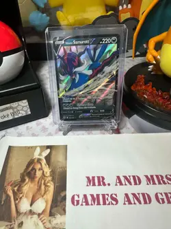 🌑🔮Hisuian Samurott V 101/189 Swsh10: Astral Radiance Holo Pokemon Darkness🌑🔮 - Image 2