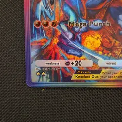 Pokemon TCG Machamp EX XY108 XY Promos Full Art Holo Promo Stage 2 180 HP Fake - Image 2