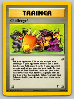 Challenge! 106/110 Uncommon Legendary Collection Pokemon Lightly Played - Image 1