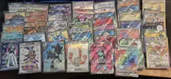 Pokemon TCG Full Art Lot 50 cards all NM Chinese/Japanese/English - Image 1
