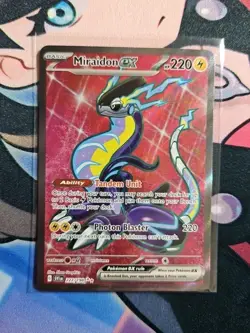 Miraidon ex 227/198 | Full Art Ultra Rare | Pokemon TCG: Scarlet & Violet | - Image 1