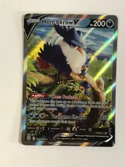 Pokemon TCG Brilliant Stars Alt Art Honchkow V 162/172 Near Mint - Image 1