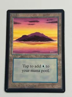 Island (A) - Beta Edition 1993 - MTG card [NM] - Image 1