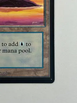 Island (A) - Beta Edition 1993 - MTG card [NM] - Image 4