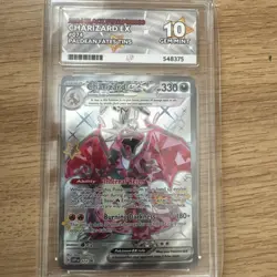ACE 10 CHARIZARD EX SVP 074 BLACK STAR PROMO 2024 POKEMON FULL ART NOT PSA - Image 1