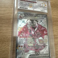 ACE 10 CHARIZARD EX SVP 074 BLACK STAR PROMO 2024 POKEMON FULL ART NOT PSA - Image 2