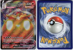 Cinderace VMAX 045/264 Holo VMAX Rare Fusion Strike Pokemon Near Mint - Image 2