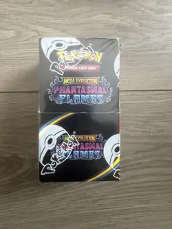 Pokemon PHANTASMAL FLAMES Half Booster Box (18 Packs) - READ DESC - Image 1