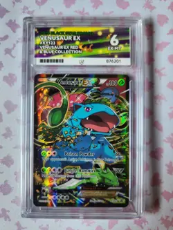 Pokemon TCG Venusaur EX XY123 Ultra Rare Black Star Promo Ace 6 Near Mint #2 - Image 1