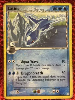 Latios - 22/110 - Pokemon Ex Holon Phantoms Holo Card HP/DMG - Image 1