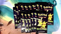 Pokemon Trick or Trade 2023 Mini Booster Pack Lot - Image 1