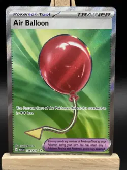 Pokemon TCG Mega Evolutions Air Balloon Full Art Ultra Rare 166/132 Pack Fresh - Image 2