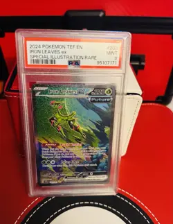 Pokemon Temporal Forces Iron Leaves ex 203/162 Special Illustration Rare - Image 1