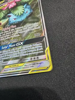 Venusaur and Snivy GX SM229 Pokemon TCG Tag Team Black Star Promo NM - Image 4