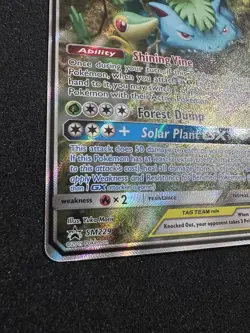 Venusaur and Snivy GX SM229 Pokemon TCG Tag Team Black Star Promo NM - Image 5