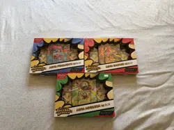 Pokemon TCG - Ascended Heroes Mega Feraligatr, Meganium, Emboar ex boxes sealed - Image 1