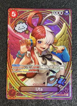 One Piece English EB03-003 UTA & Gold Don Uta SP Special Alternate Art Rare - Image 2