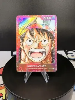2023 One Piece Monkey.D.Luffy P-022 Film Red Premium Card Collection Promo NM - Image 1