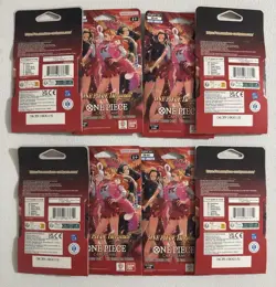 X8 One Piece TCG Heroines Edition EB-03 Sleeved Booster Pack English - SEALED - Image 2