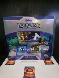 New Sealed Lorcana Rise of the Floodborn Disney 100 Collector's Edition Gift Set - Image 1