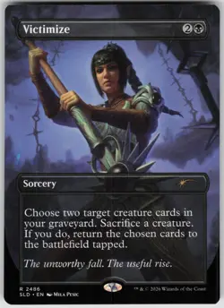 MTG Victimize NM Secret Lair Drop Series Magic 2486 DND - Image 1