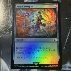 MTG Magic the Gathering Magic Damper (61/764) Final Fantasy NP FOIL - Image 1