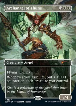 [1x] Archangel of Thune (1337) - Foil Near Mint, English Secret Lair MTG Magic - Image 1