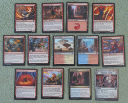 MTG💕(13 card RED lot / OUTLAWS OF THUNDER JUNCTION) Near Mint PACK FRESH!!🎇 - Image 1