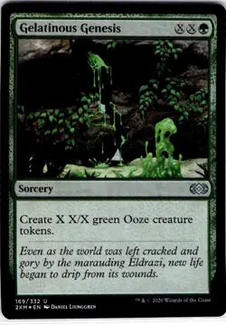 Magic The Gathering Gelatinous Genesis HOLO Uncommon #169 - Image 1