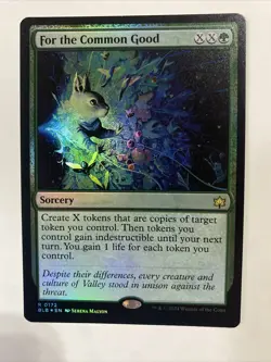 For the Common Good Bloomburrow Foil - Image 1