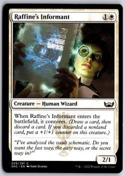 Raffine's Informant 26 C Streets of New Capenna Magic: The Gathering NM/M - Image 1