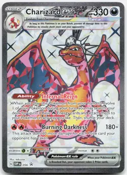 Pokemon TCG Charizard ex SV: Scarlet & Violet Promo Cards Promo 056 Holo - Image 1