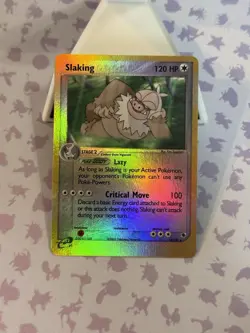 Slaking 12/109 Holo & Reverse Holo Ruby & Sapphire 2003 Pokemon TCG - Image 1