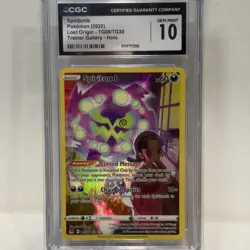 2022 Pokemon Lost Origin Trainer Gallery Spiritomb Holo CGC 10 6106757215 - Image 2