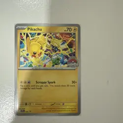Pokemon TCG Pikachu World Championships 2025 Promo Card SVP 225 - Image 1