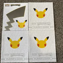 Pokemon TCG 25th Celebration Books: Players Guides - Image 1