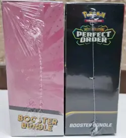 Pokemon TCG 1- Perfect Order/ 1- Ascended Heroes Booster Bundle Mega Evolution - Image 3