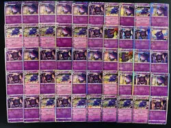 100 Gengar R Holo Half Arts Lot Set Pokemon Japanese Cards W117 - Image 3