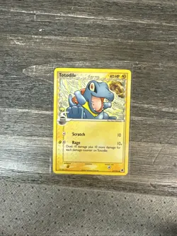 Totodile Delta Species 67/101 EX Dragon Frontiers Pokemon Card TCG Common Nm/Vlp - Image 1