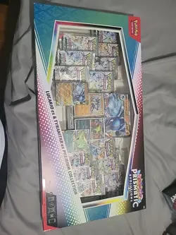 Pokemon TCG Prismatic Evolutions Premium Figure Collection Sealed New - Image 1