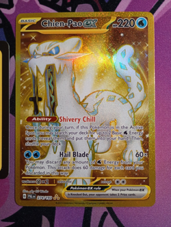 Chien-Pao ex 274/193 Hyper Rare Paldea Evolved Near Mint Card Pokemon TCG - Image 1