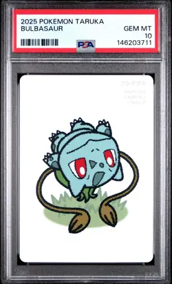 2025 POKEMON TARUKA BULBASAUR PSA 10 - Image 1