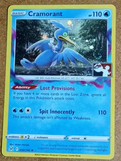 Cramorant 050/196 Holo Rare Prize Pack Series Cards Pokemon Holo Lightly Played - Image 1