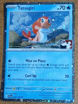 Tatsugiri 062/198 Uncommon Prize Pack Series Cards Pokemon Holo Lightly Played - Image 1