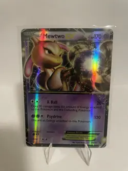 Pokemon TCG Mewtwo EX Black Star Promo BW45 Ultra Holo Promo Card - Image 1