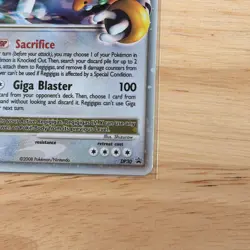 Pokemon TCG Regigigas LV.X Black Star Promotional DP30 Holo Card Rare - Image 3