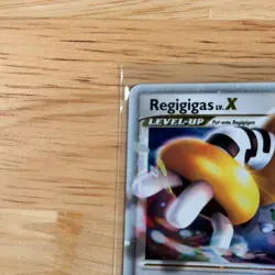 Pokemon TCG Regigigas LV.X Black Star Promotional DP30 Holo Card Rare - Image 4